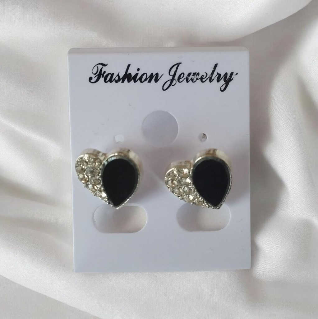 Black Shiny Love Heart